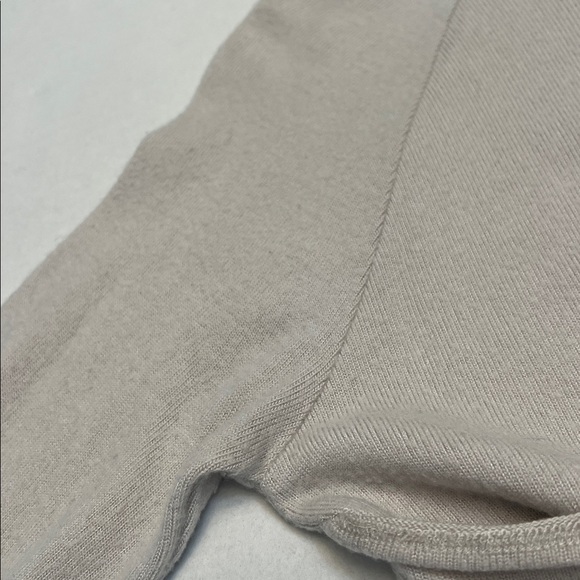 NBD REVOLVE CREAM TAUPE SWEATER TWIST TURTLENECK BODYSUIT SMALL - Picture 14 of 14
